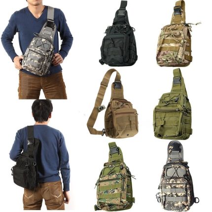Shoulder Military Tactical Backpack Camping Travel Hiking Trekking Bag