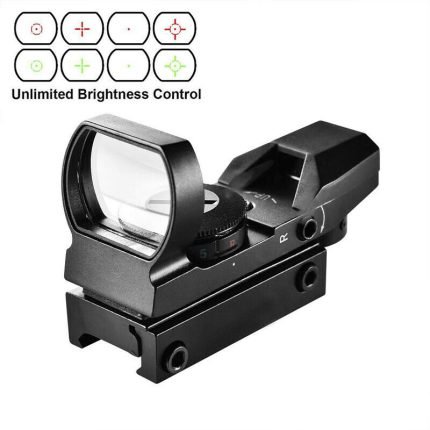Dot Reflex Sight Green Holographic Scope Tactical Rifle Mount 20mm Rails