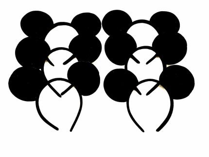 Mickey Ears Minnie Mouse Headbands Party Favors Costume Favors Plush