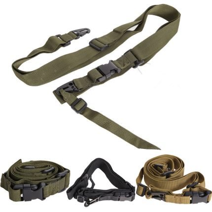 Hunting 2 Point Rifle Sling Bungee Tactical Shotgun Gun Strap System